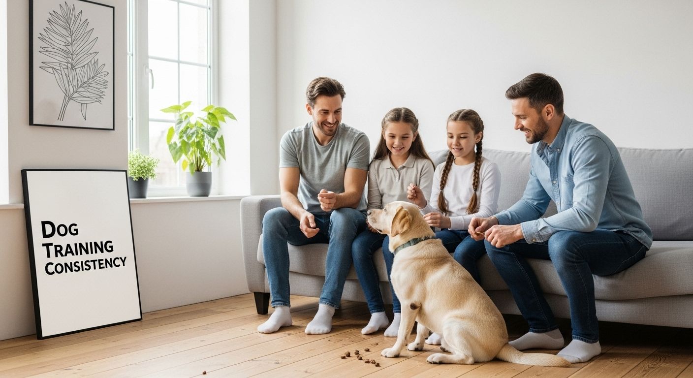 dog training consistency family