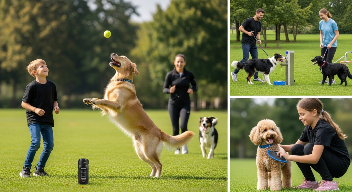 healthy dog habits, active pets, dog owners