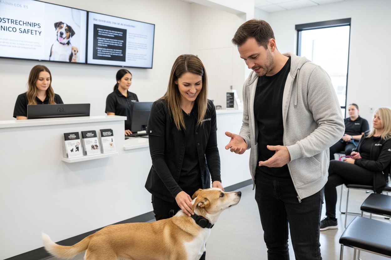 vet clinic smart collar