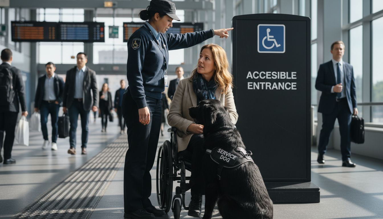 service dog public transit